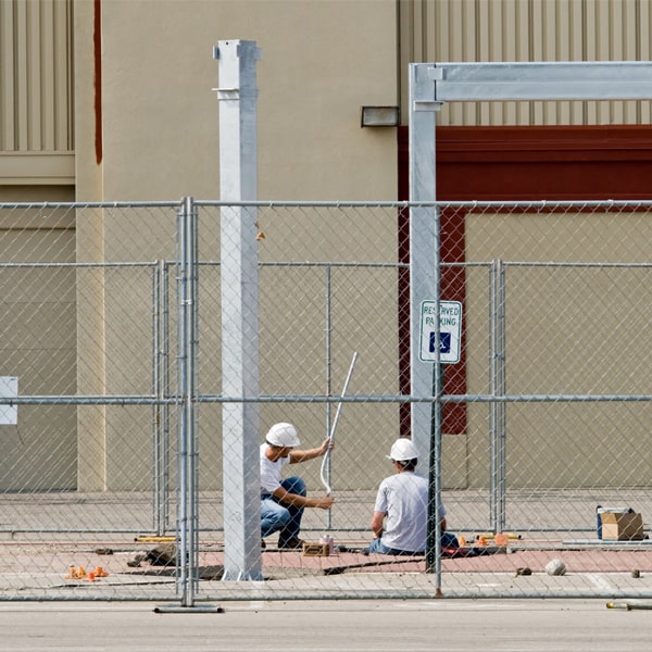 how long can i rent the temporary fence for my construction site or event in West Leyden NY